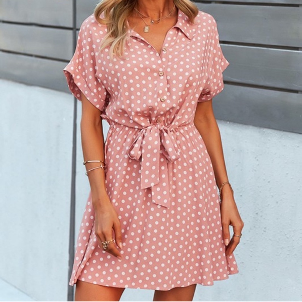 Polka dot dress